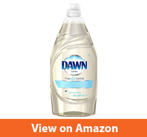 Dawn Free & Gentle Dishwashing Liquid – Hypoallergenic dishwashing liquid soap