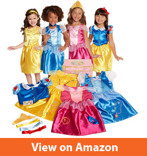 Disney Princess 21-Piece Deluxe Dress-Up Trunk